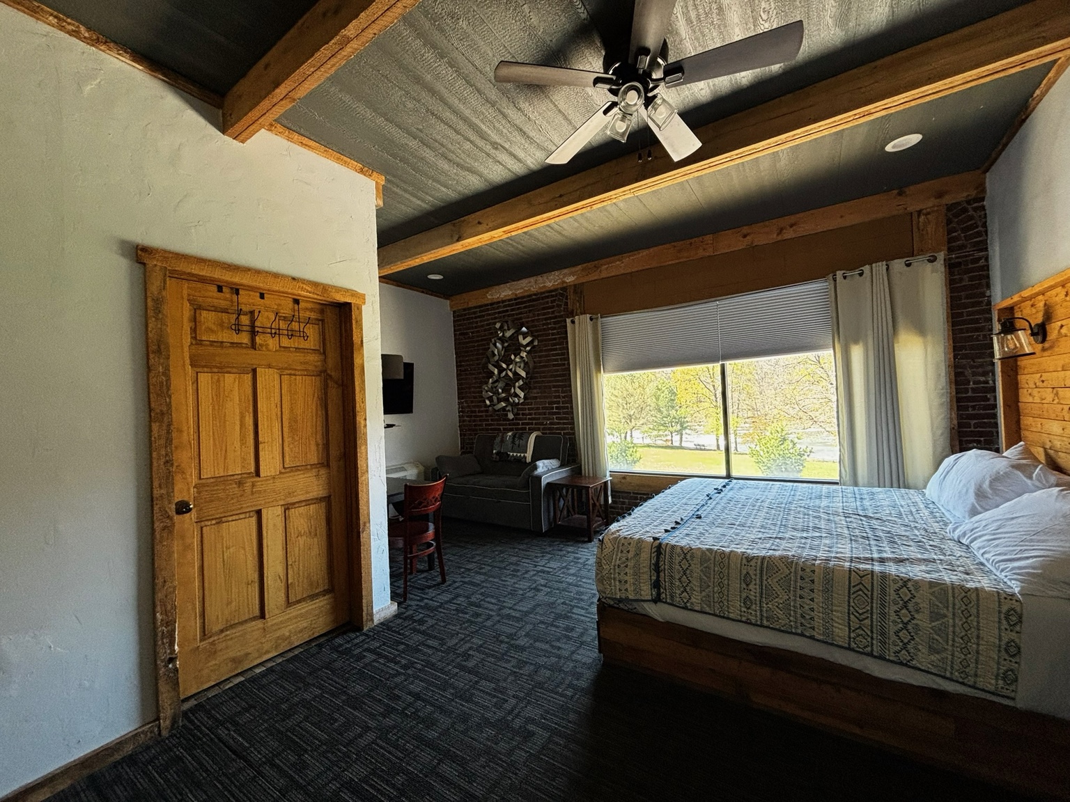 Accessible Room 106 with large picture window