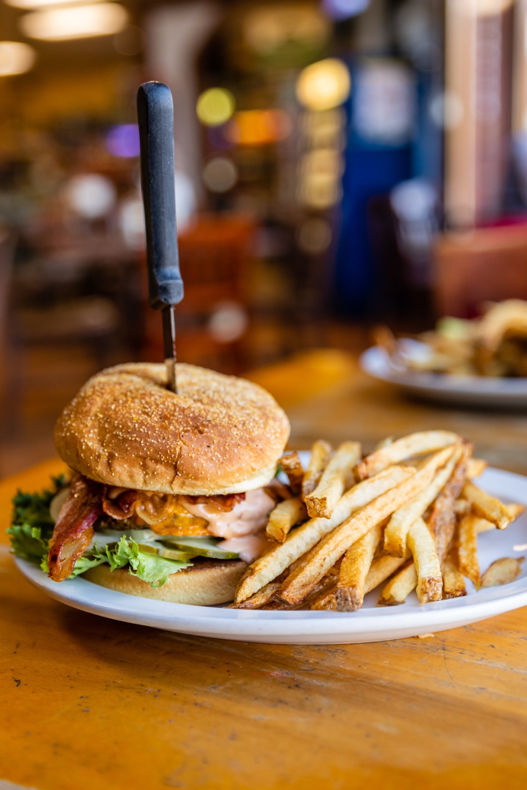 Falls Market sandwich and fries