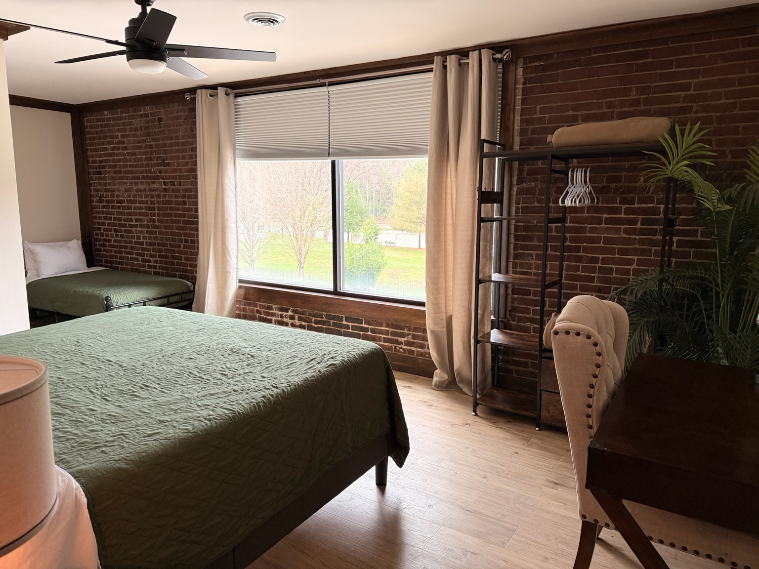 Suite 107 primary bedroom